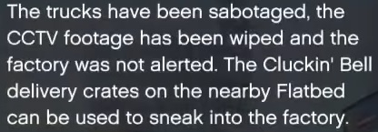 Cluckin Bell Farm Raid - Silence Message